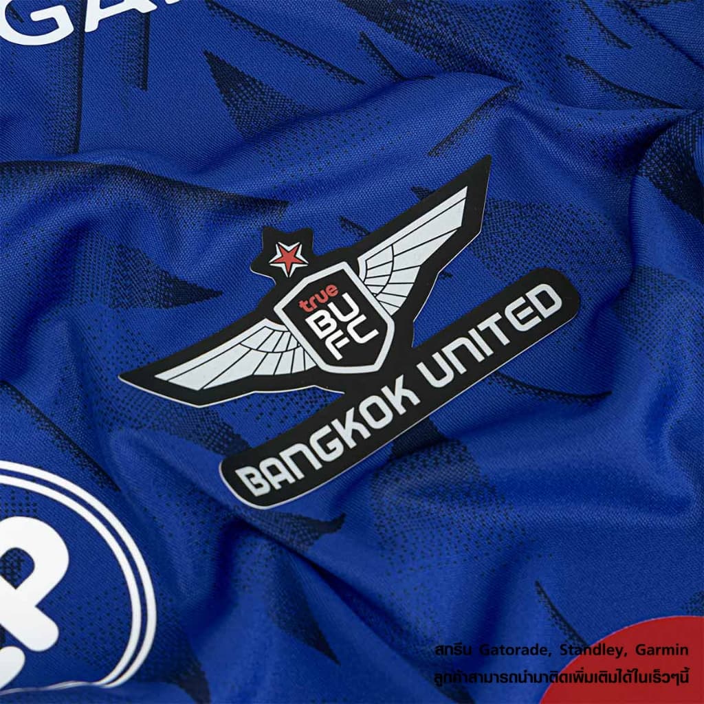 เสื้อแข่ง สีน้ำเงิน TL ADIDAS TRUE BANGKOK UNITED AWAY JERSEY 2025/26 BLUE รูปที่ 6