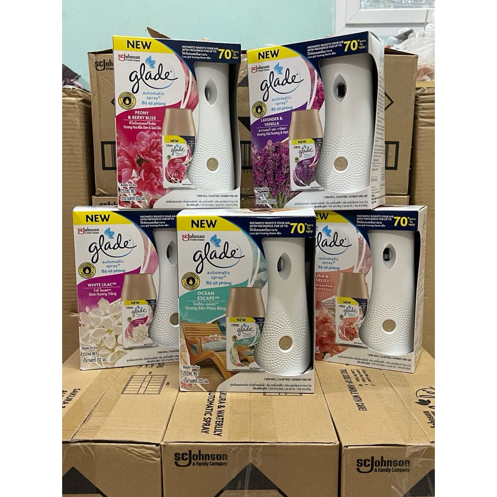Glade เกลด ออโตเมติคสเปรย์ สเปรย์ปรับอากาศอัตโนมัติ Glade Automatic Spray Air Freshener 289mL รูปที่ 1