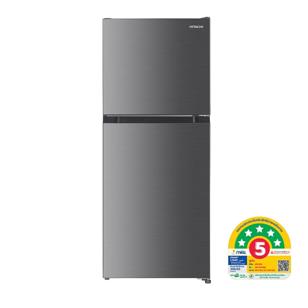 HITACHI ตู้เย็น 2 ประตู ขนาด 6.4 คิว ระบบ INVERTER รุ่น HRTN5198MXTH รับประกันคอมเพรซเซอร์ 10 ปี รูปที่ 2