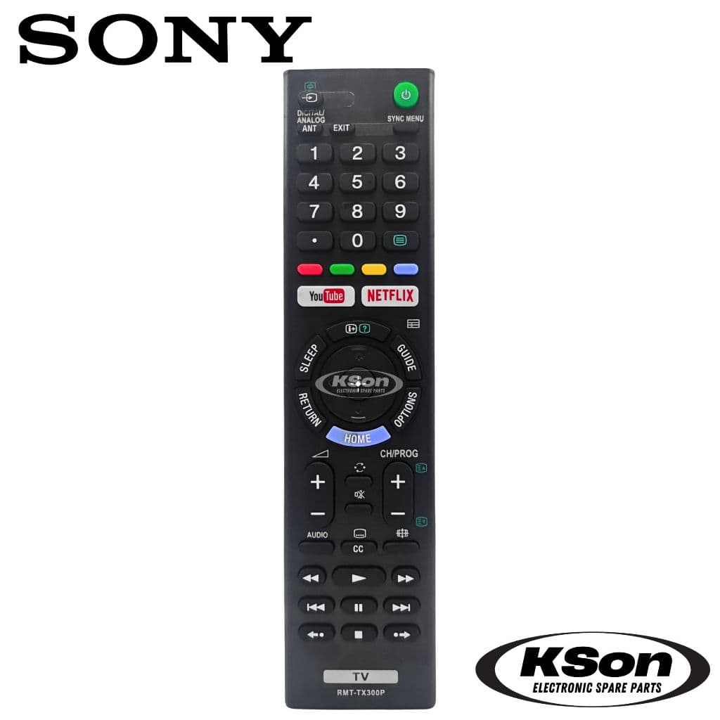 รีโมททีวี โซนี่ บราเวีย อะไหล่ทีวี SONY Bravia LED TV Remote Control รุ่น RMT-TX300P รูปที่ 2