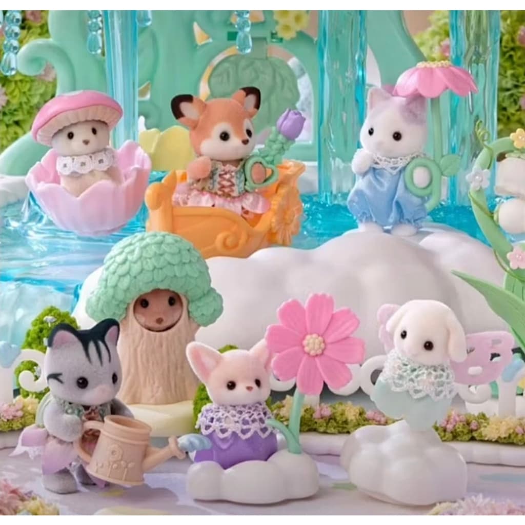 !! ซองสุ่ม Sylvanian Families blooming baby Adventure fairy forest ตุ๊กตาเบบี้ รูปที่ 7