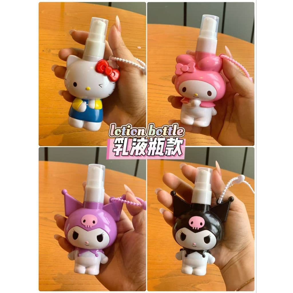 ขวดสเปรย์/ใส่ของเหลว ลาย Sanrio น่ารักมากๆ ขนาด 50 ml/100ml คุณภาพดี พกสะดวก ชิ้นละ 49 บาท รูปที่ 2