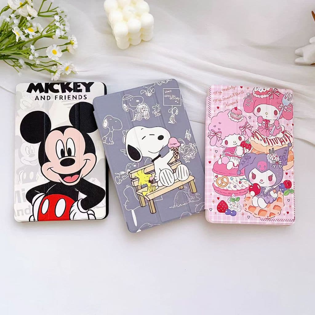 เคสฝาพับ เคส Samsung Galaxy Tab A9 A9+ A9PLUS a11+ a11plus S9 S9FE s10 s10fe s10lite มีช่องใส่ปากกา กันกระแทก รูปที่ 3