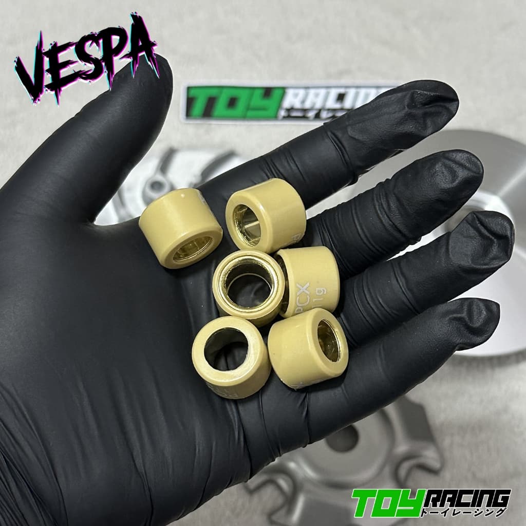 ชามแต่งซิ่งขูดร่องปรับองศาครบเซ็ทพร้อมซิ่ง ต้นจัดปลายไหล Vespa Sprint / Primavera / GTS / S125/LX125 ชามแท้ PCX รูปที่ 5