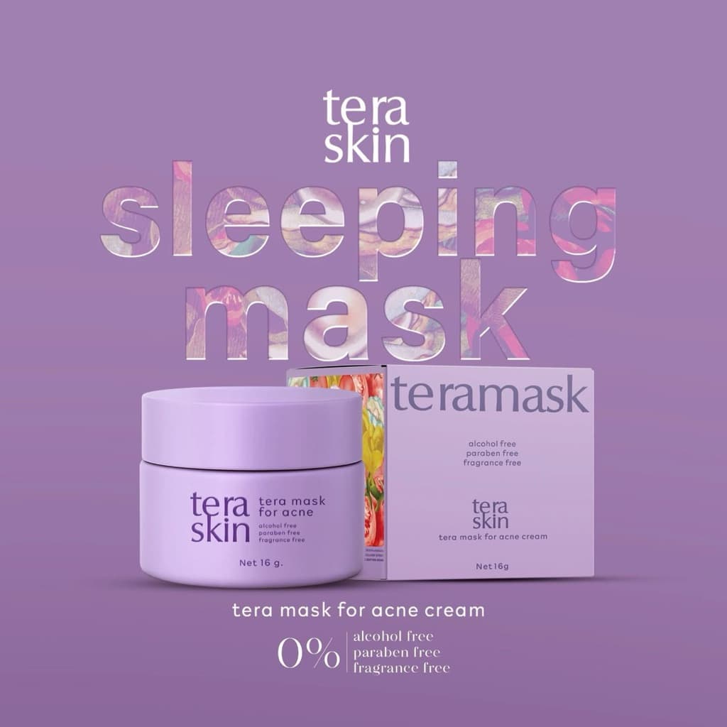 วิตามินหน้าใส เทร่ามาส์ก มาส์กบำรุง กลางคืน Teramask รูปที่ 4