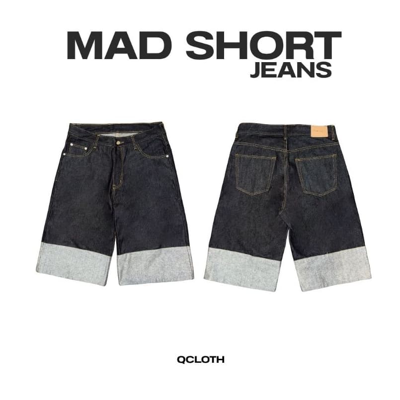 QCLOTH : MAD SHORT JEANS ! รูปที่ 2