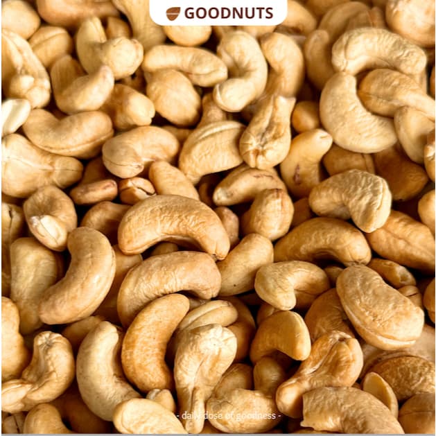 กู้ดนัทส์ เม็ดมะม่วงหิมพานต์อบ เม็ดเต็ม หอมกรอบ อบใหม่ 300กรัม หลากรสชาติ Cashew Nut | Goodnutsbkk รูปที่ 2