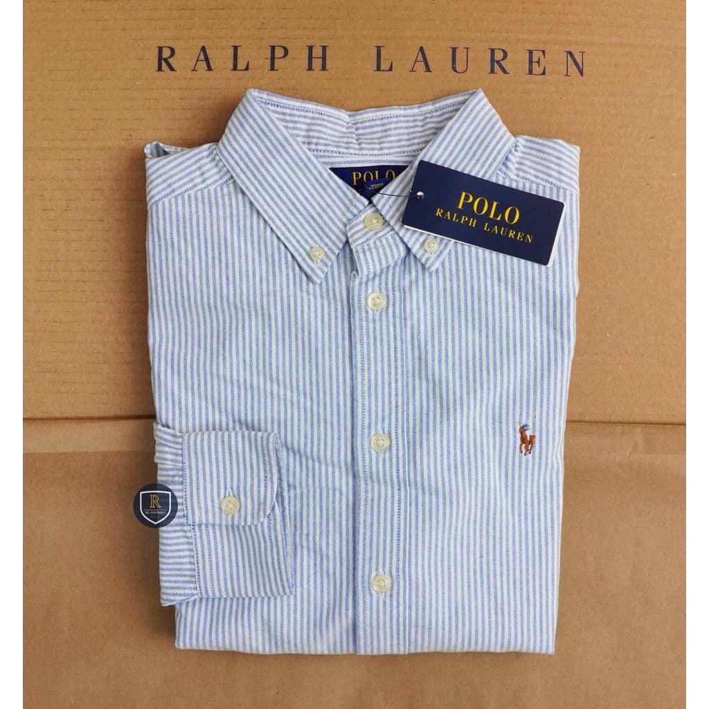 Ralph Lauren cotton oxford shirt รูปที่ 5