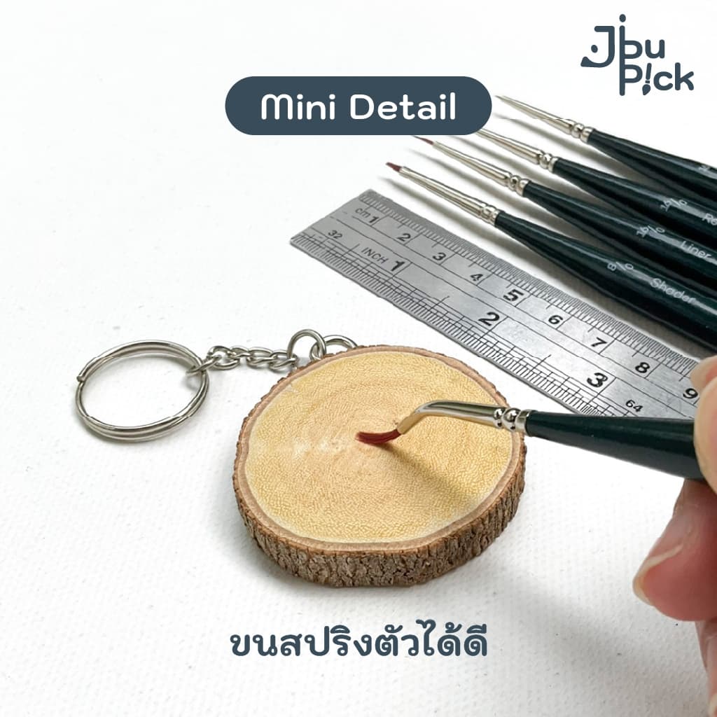 พู่กันตัวจิ๋วแต่แจ๋ว เก็บรายละเอียดดวงตาและมุมจิ๋วได้ดี - Mont Marte รูปที่ 2