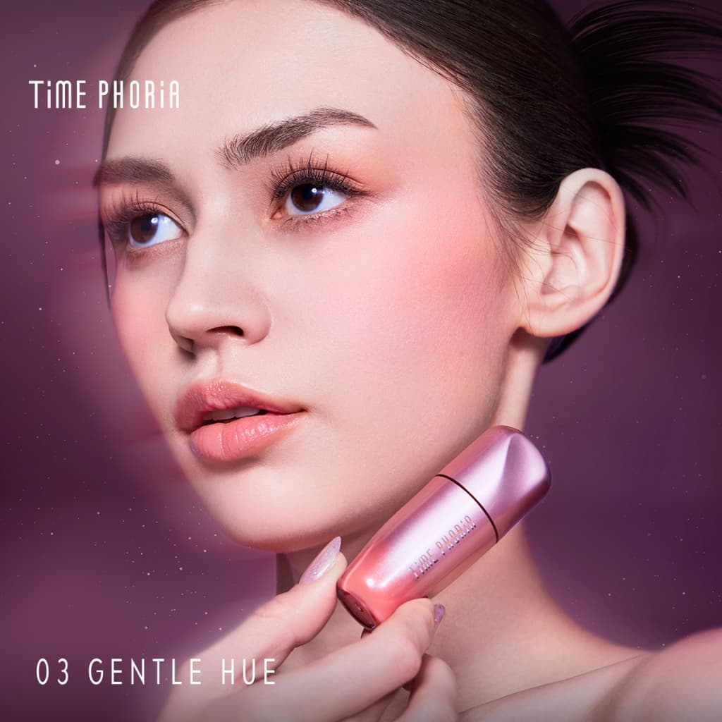 Time Phoria Pandora Cheek Liquid Blush บลัชออนลิควิด บลัช บรัช บางเบา เกลี่ยง่าย สีชัด ติดทน 8 ชม. รูปที่ 3