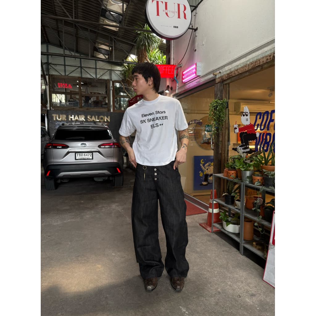 SK SNEAKER ELS AFTER DARK TEE รูปที่ 4