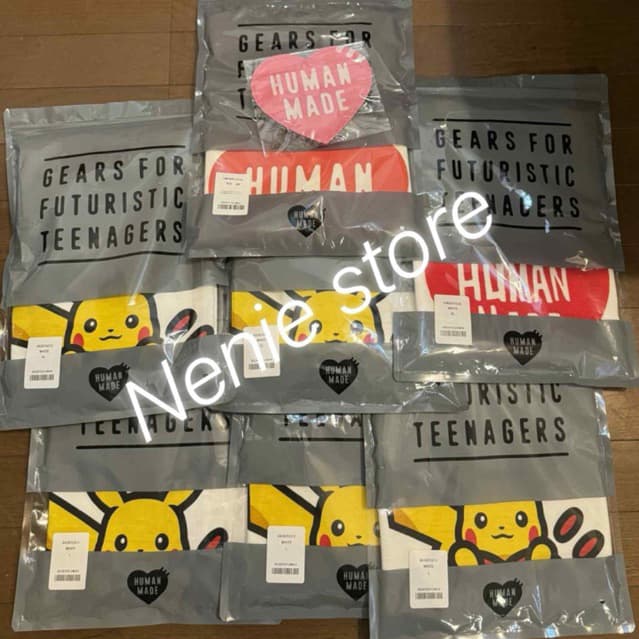 HUMAN MADE × POKÉMON MADE GRAPHIC T-SHIRT รูปที่ 4