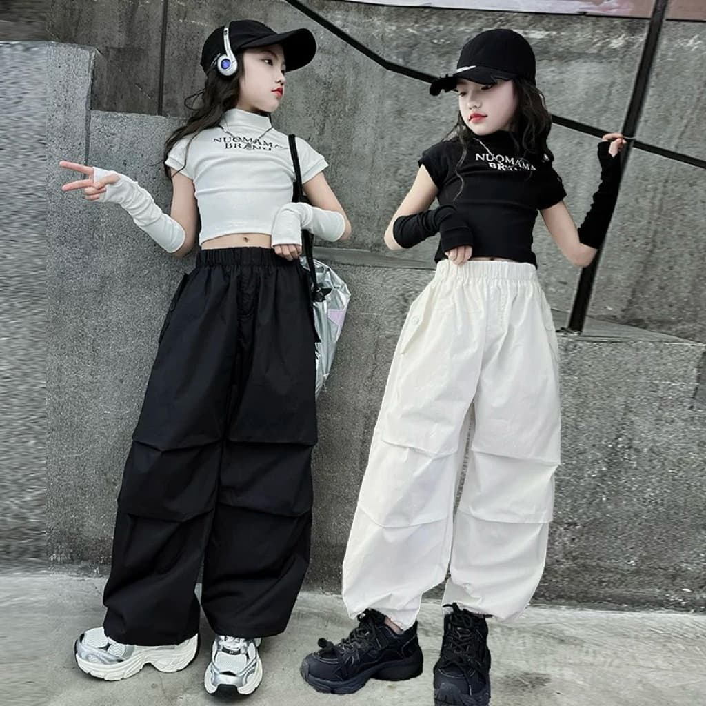 ชุดเด็กขาวดำสไตล์Hiphop รูปที่ 1