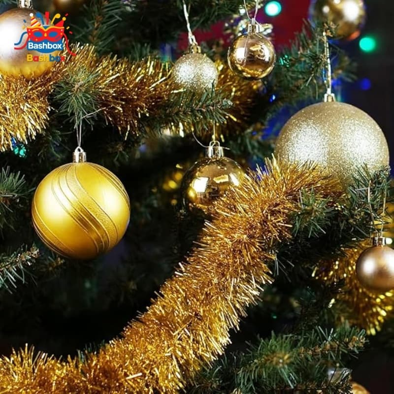 สายรุ้งปีใหม่พู่ประดับ ขนาด 2 เมตร หนา 9 ซม Christmas ตกแต่ง คริสมาสต์หรือเทศกาลปีใหม่ สำหรับปาร์ตี้ วันเกิด รูปที่ 8
