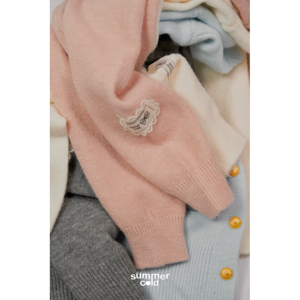 | summer.cold - basic cardigan รูปที่ 6