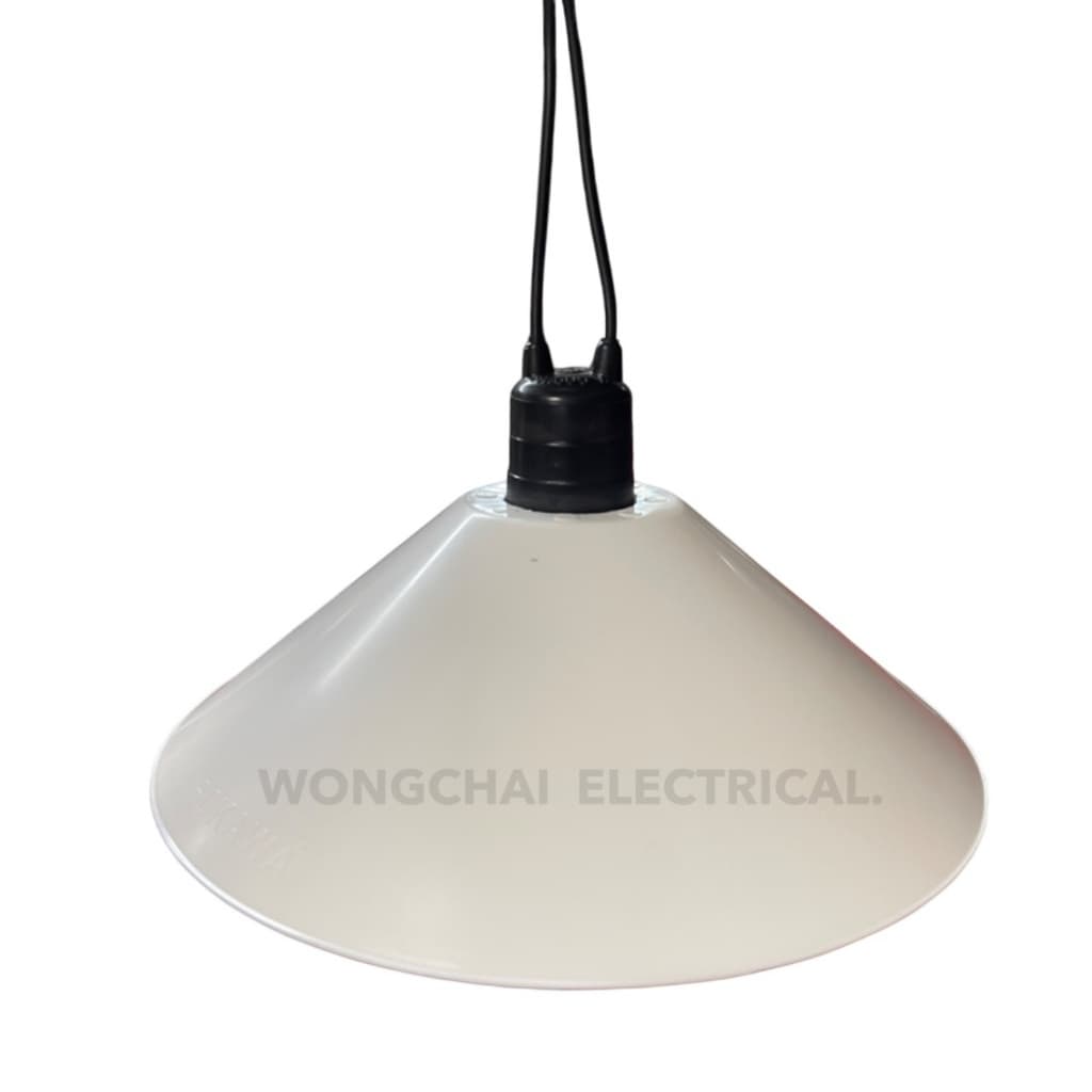โคมไฟห้อยฝาชี PVC สีขาว ยี่ห้อSOKAWA ขั้วเกลียว E27 โคมห้อย โคมไฟเพดาน โคมไฟแฟนซี โคมไฟประดับ รูปที่ 7