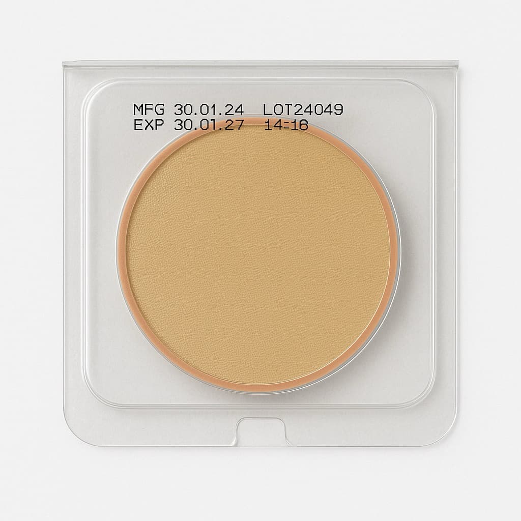 CUTE PRESS แป้งผสมรองพื้น MY MATCH FOUNDATION POWDER SPF 35 PA+++ ขนาดทดลอง 5g รูปที่ 7