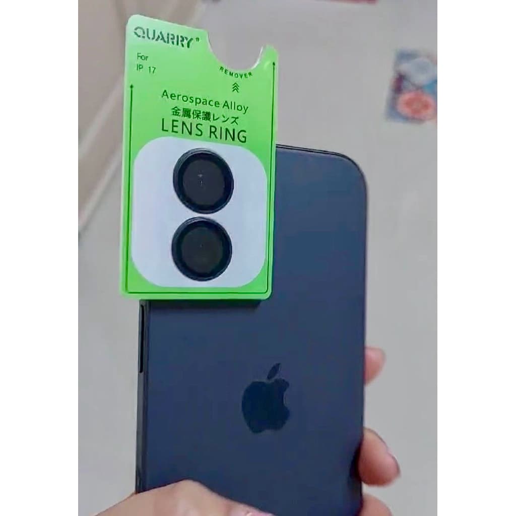 ฟิล์มกระจก ป้องกันเลนส์กล้อง สำหรับ iPhone 17/17Air/17Pro/17 PM/16/16+/16pro/16pro Max ถึง 11/11pro maxพร้อมบล็อกติด รูปที่ 6