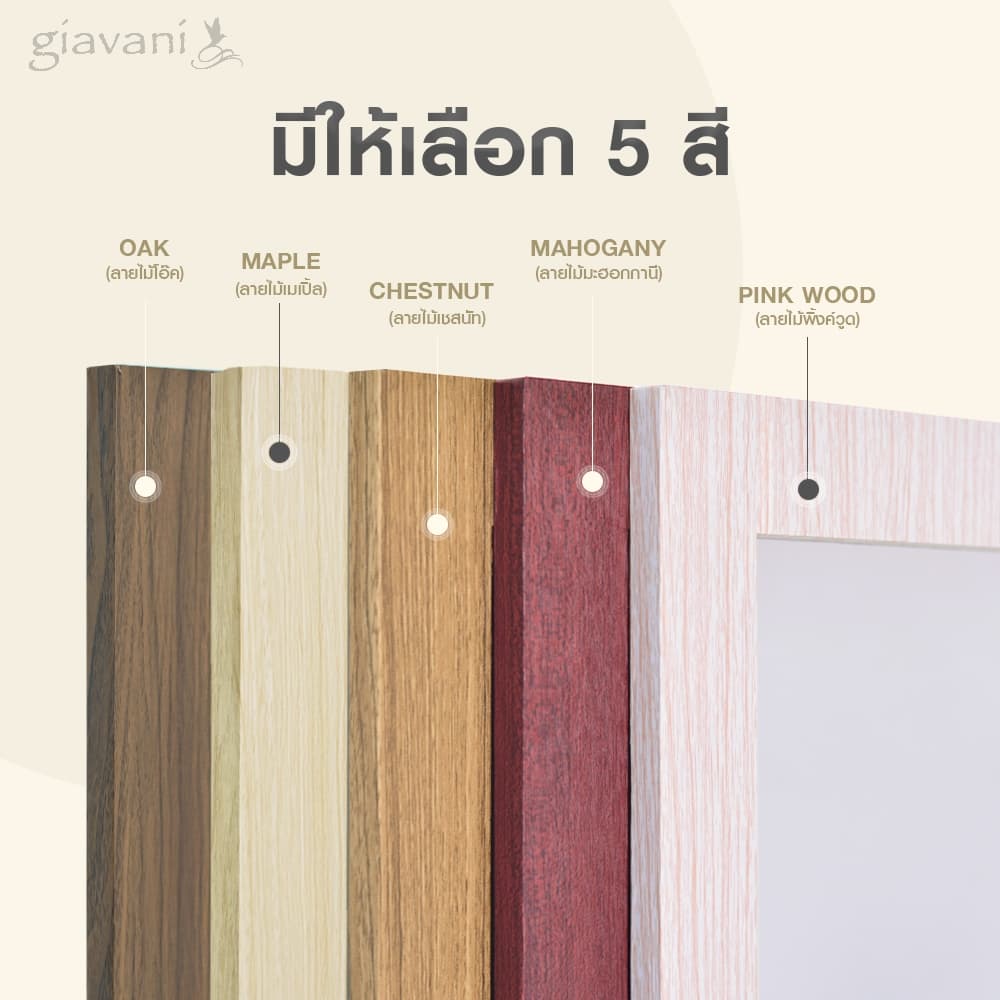 SL Home ลดแรง ** มี15รุ่น กระจก กระจกแต่งตัว กระจกแต่งหน้า ด้านหลังมีที่แขวนสองข้าง รูปที่ 8