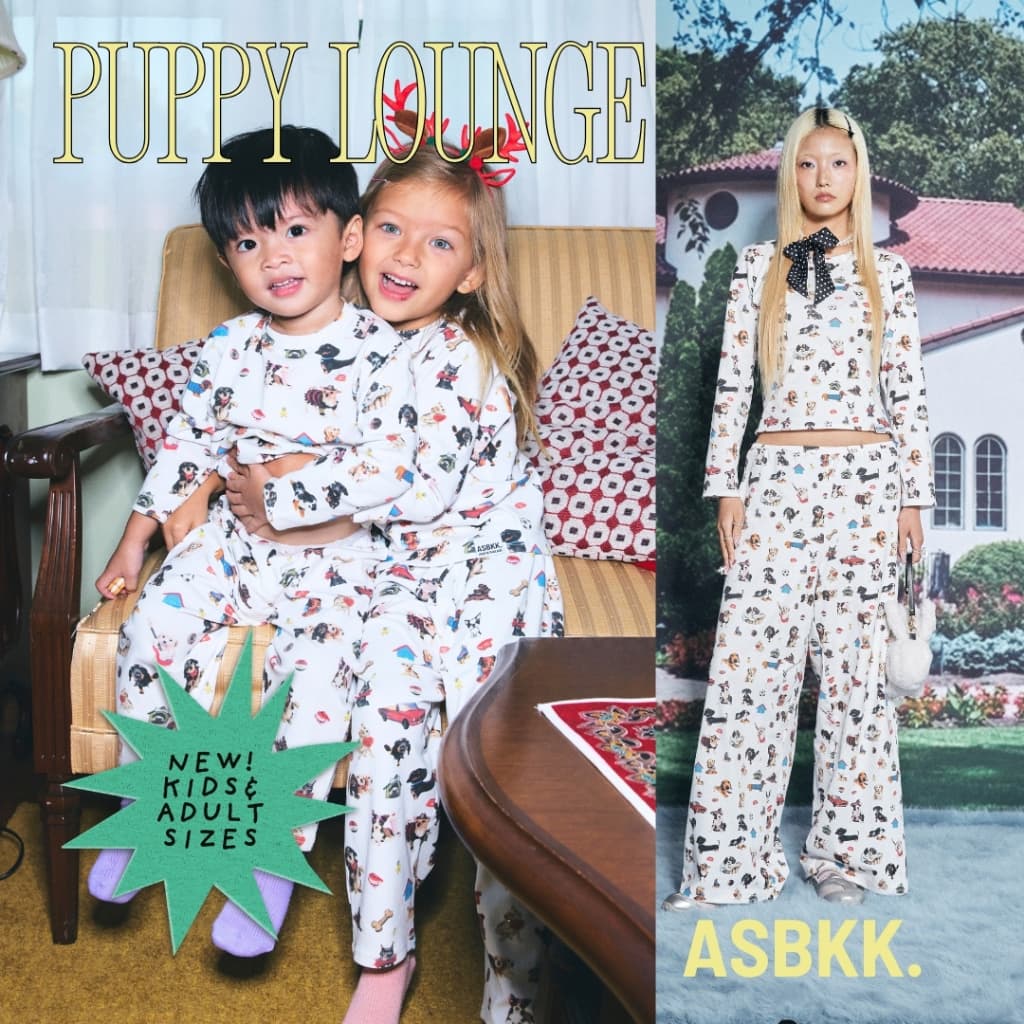 ASBKK : Puppy Lounge Set - ชุดนอนลายน้องหมา รูปที่ 1