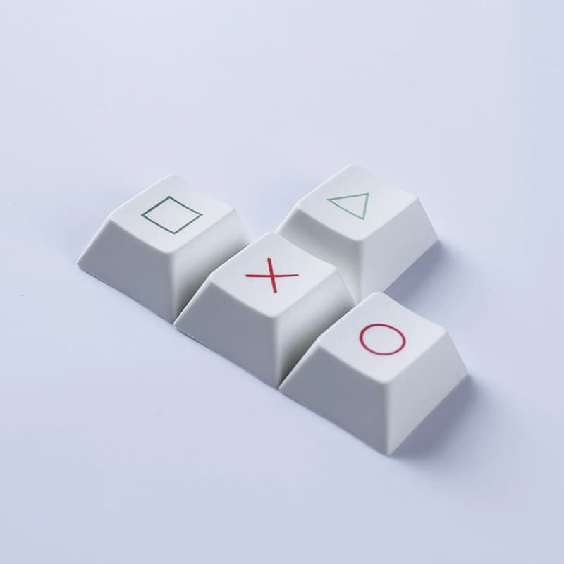 PBT PSP Keycap สไตค์ PSP △O แต่งคีบอร์ด ปุ่มคีย์บอร์ด For Mechanical Keyboard Keycap รูปที่ 8