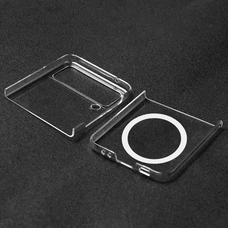 เคสใส เคสแม่เหล็ก Samsung Z Flip 5, 6, 7 Transparent Case รูปที่ 6
