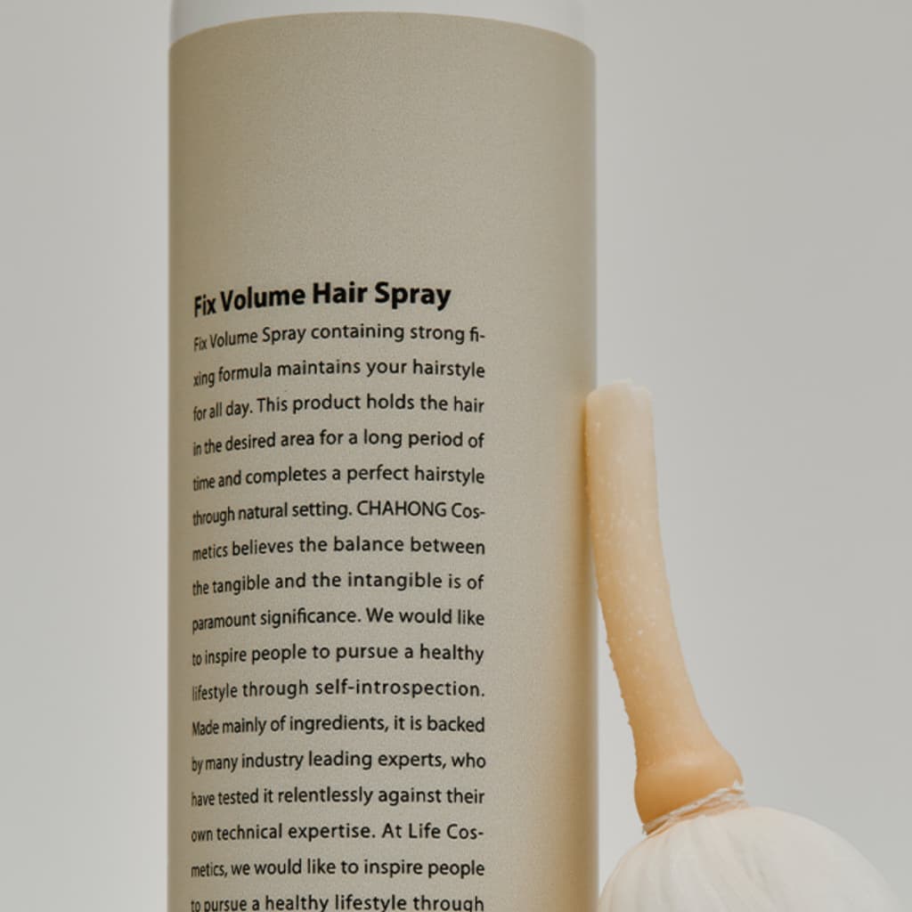Chahong - Fix Volume Hair Spray สเปรย์แต่ง เพิ่มวอลลุ่มผม สเปรย์เซ็ทผม รูปที่ 4