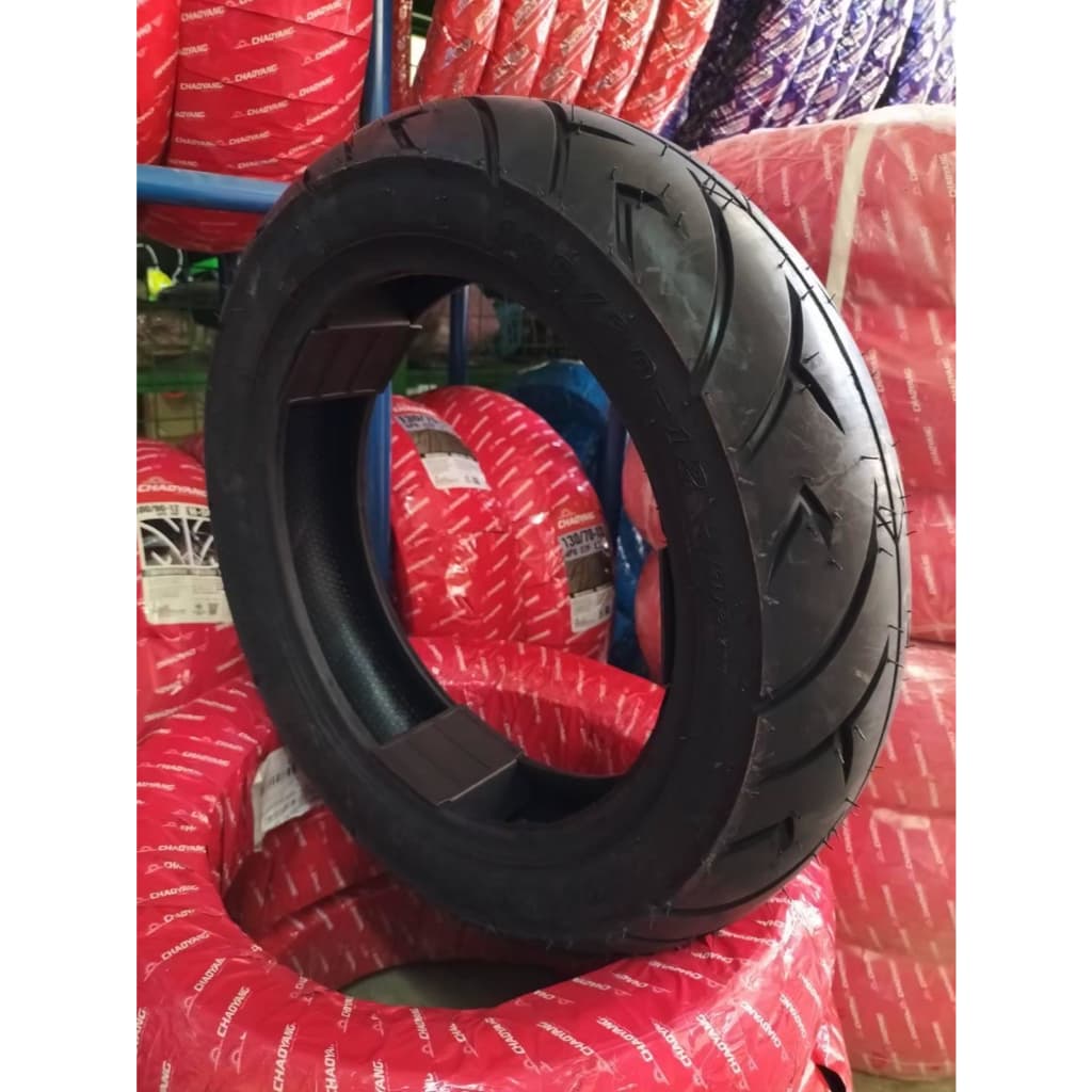 Chaoyangยางนอกตราตะวัน รุ่นH503 ลายวิงขอบ12/14 สำหรับ PCX Click Grand filano Msx Zoomer Scoopy-i KSR รูปที่ 4