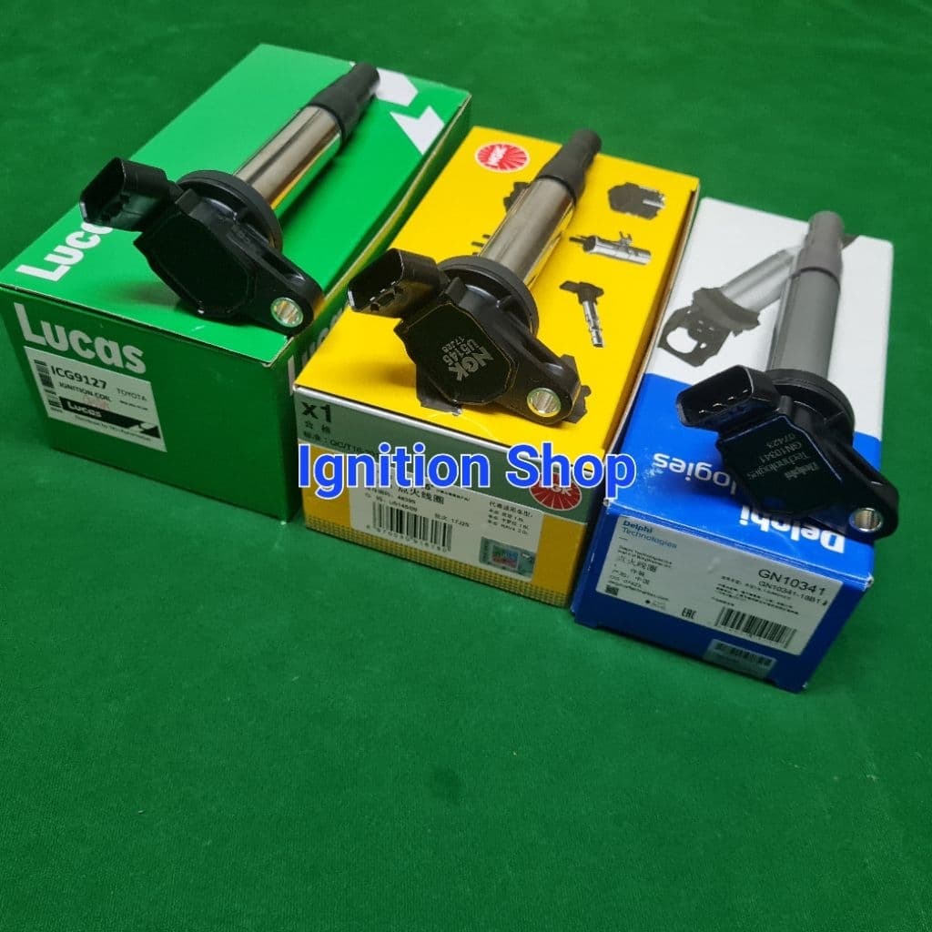 คอยล์จุดระเบิดโตโยต้า อัลติส Toyota Altis dual 1ZR 2ZR 1.6 1.8 Prius ICG9127 ราคา/ตัว ไฟแรงและทนกว่าของ copy รูปที่ 1