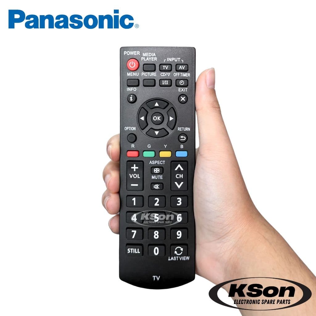 รีโมททีวี พานาโซนิค อะไหล่ทีวี Panasonic TV Remote Control รุ่น N2QAYB001116 รูปที่ 5