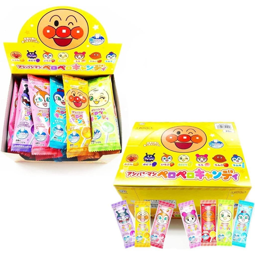 อมยิ้ม อันปังแมน Fujiya Anpanman Lollipop Candy ป้องกันฟันผุ คละรส จากญี่ปุ่น รูปที่ 4