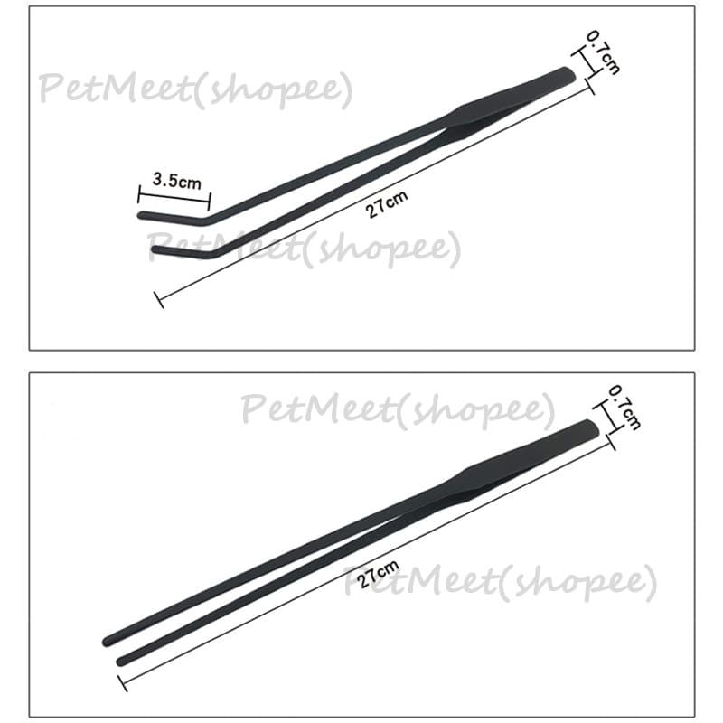 ถูกฟอร์เซป forceps แสตนเลส ขนาด 27/38cm ปลายตรงและงอ คีบใช้งานง่าย ทนทาน ปลา forcep กรรไกร ที่เขี่ยปาดดิน รูปที่ 4
