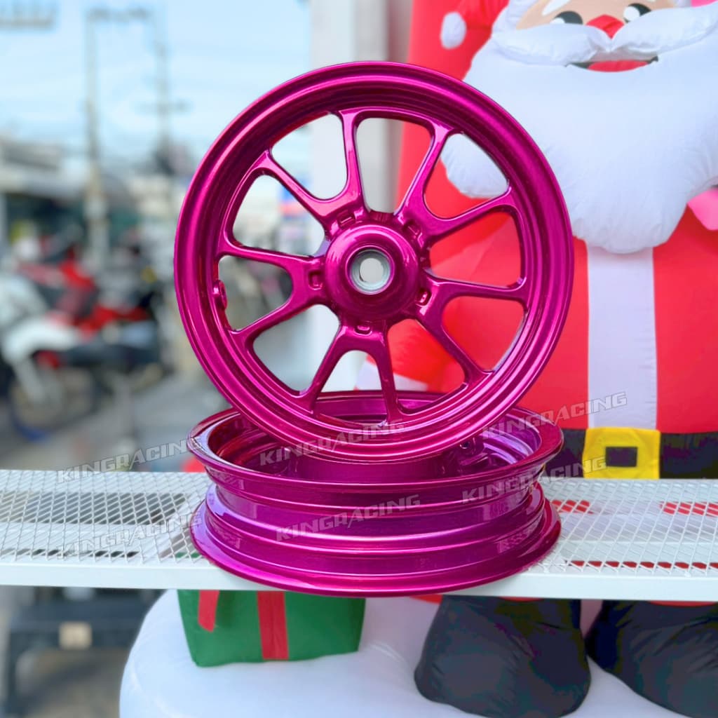 ล้อเดิม GIORNO ทำสี พาวเดอร์โค้ด ราคา1คู่ ล้อเดิมแท้ศูนย์HONDA ขอบ12/12 สีสวยชัด ล้อเดิมจีออโน่ รูปที่ 6
