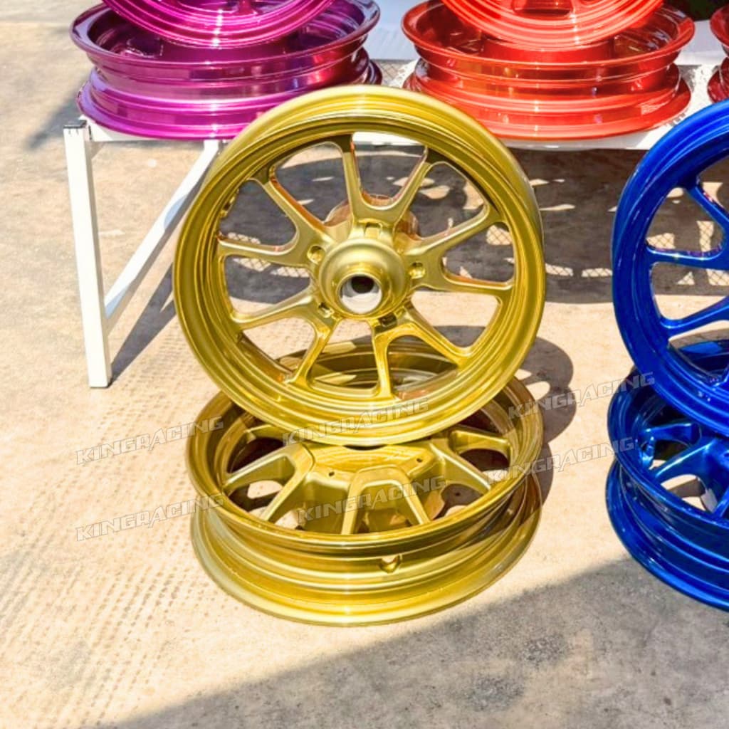 ล้อเดิม GIORNO ทำสี พาวเดอร์โค้ด ราคา1คู่ ล้อเดิมแท้ศูนย์HONDA ขอบ12/12 สีสวยชัด ล้อเดิมจีออโน่ รูปที่ 9