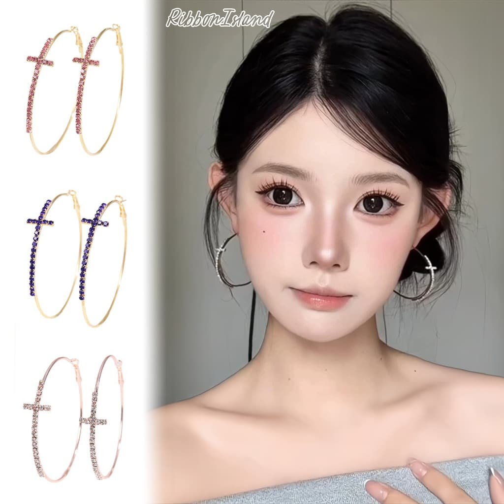 ต่างหู 1 คู่ แฟชั่น ทรงกลม สไตล์เกาหลี silver ไข่มุก ins y2k กลม สำหรับผู้หญิง แฟชั่น มินิมอล สำหรับผู้หญิง รูปที่ 3