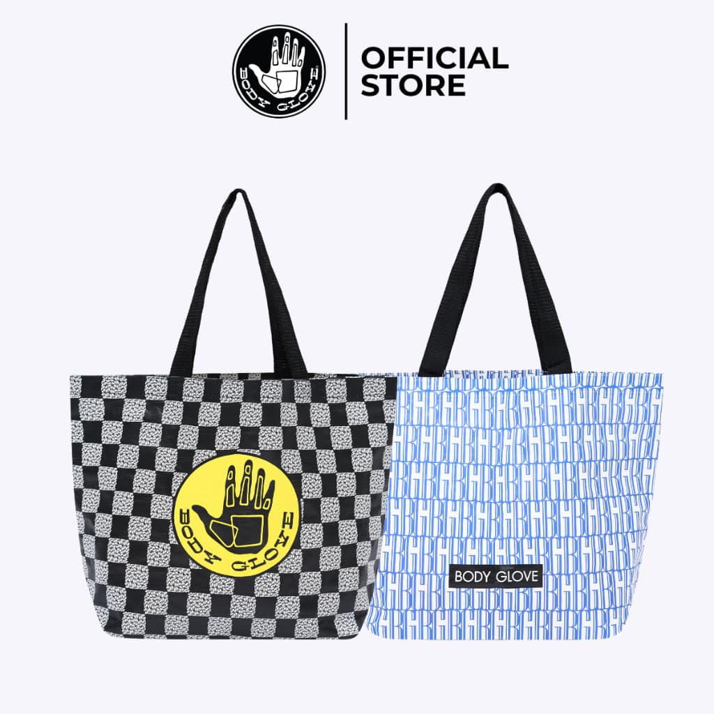 BODY GLOVE Accessories PP Woven Bag 2026 ถุงช้อปปิ้งรักโลก ใช้ซ้ำได้