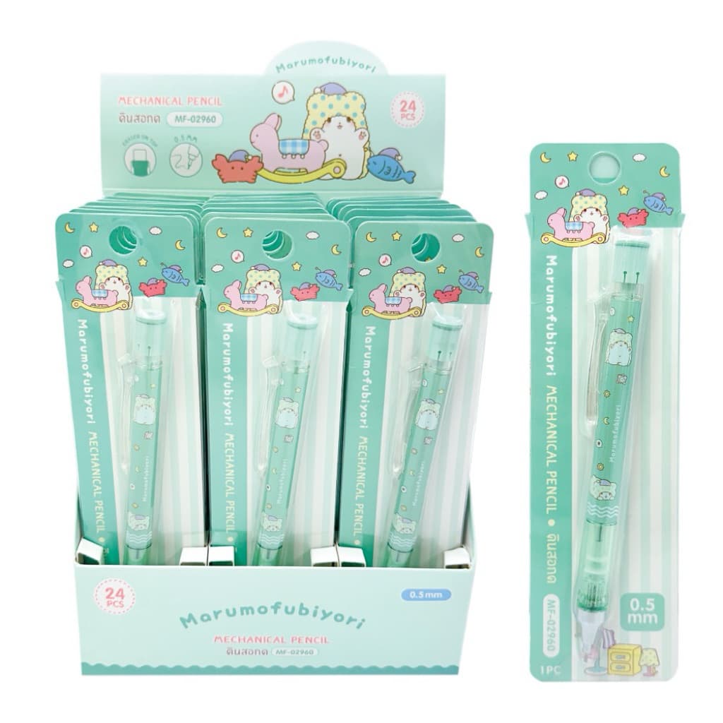 Oniso x Sanrio ดินสอกด อัตโนมัติ ลายลิขสิทธิ์แท้ 0.5 mm Kitty Marumo Hapidanbui Cogimyun Fujisan รูปที่ 5