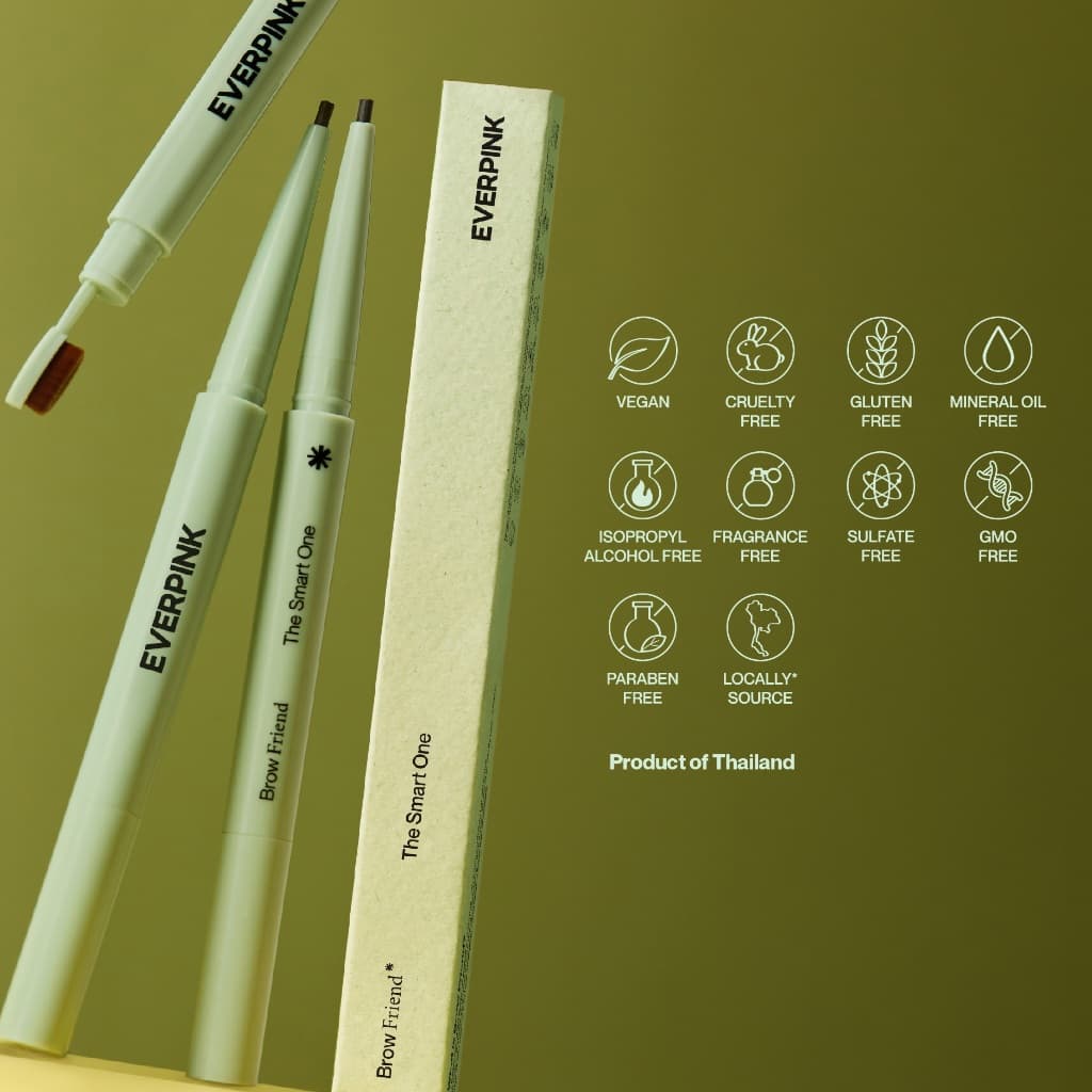 EVERPINK Brow Friend ดินสอเขียนคิ้ว กันน้ำ เนื้อนุ่ม เขียนสบาย 0.12g. รูปที่ 6