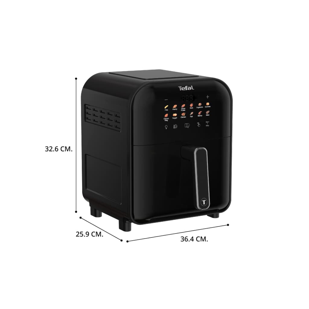 Tefal หม้อทอดไร้น้ำมันอินฟราเรด ความจุ 6 ลิตร รุ่น EY821868 กำลังไฟ 1,835 วัตต์ รูปที่ 3