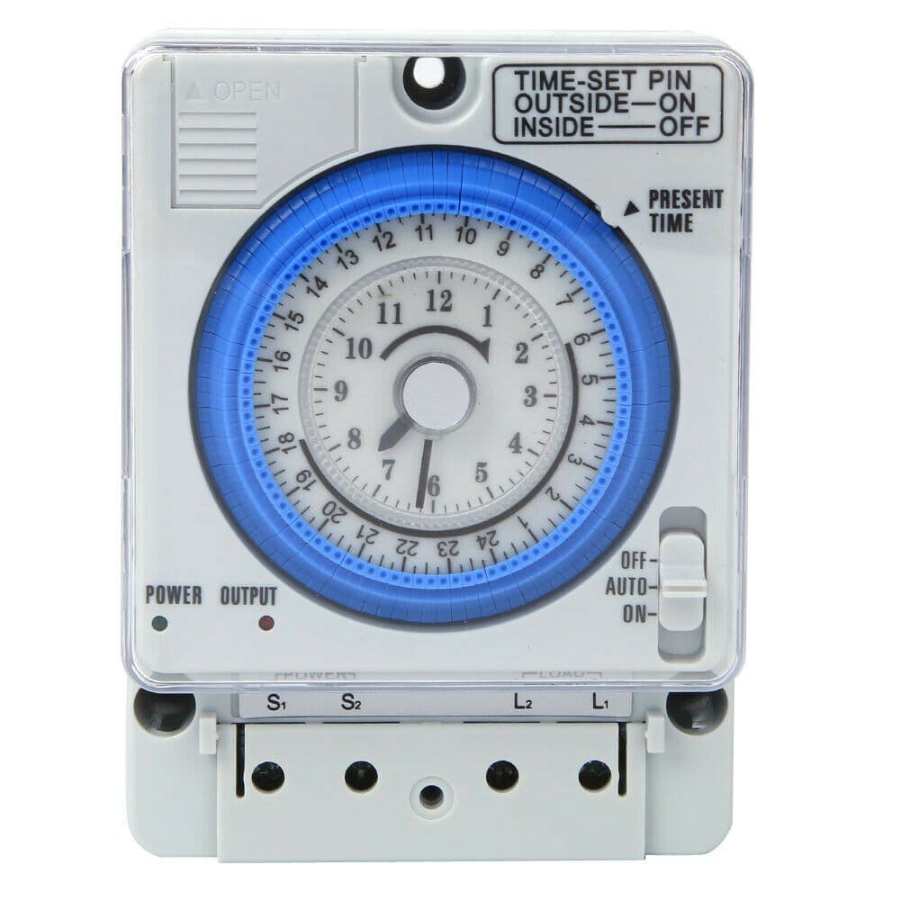 Timer Switch 20A เครื่องตั้งเวลา เปิด-ปิด อุปกรณ์ไฟฟ้า อัตโนมัติ ถูกที่สุด !! รูปที่ 2