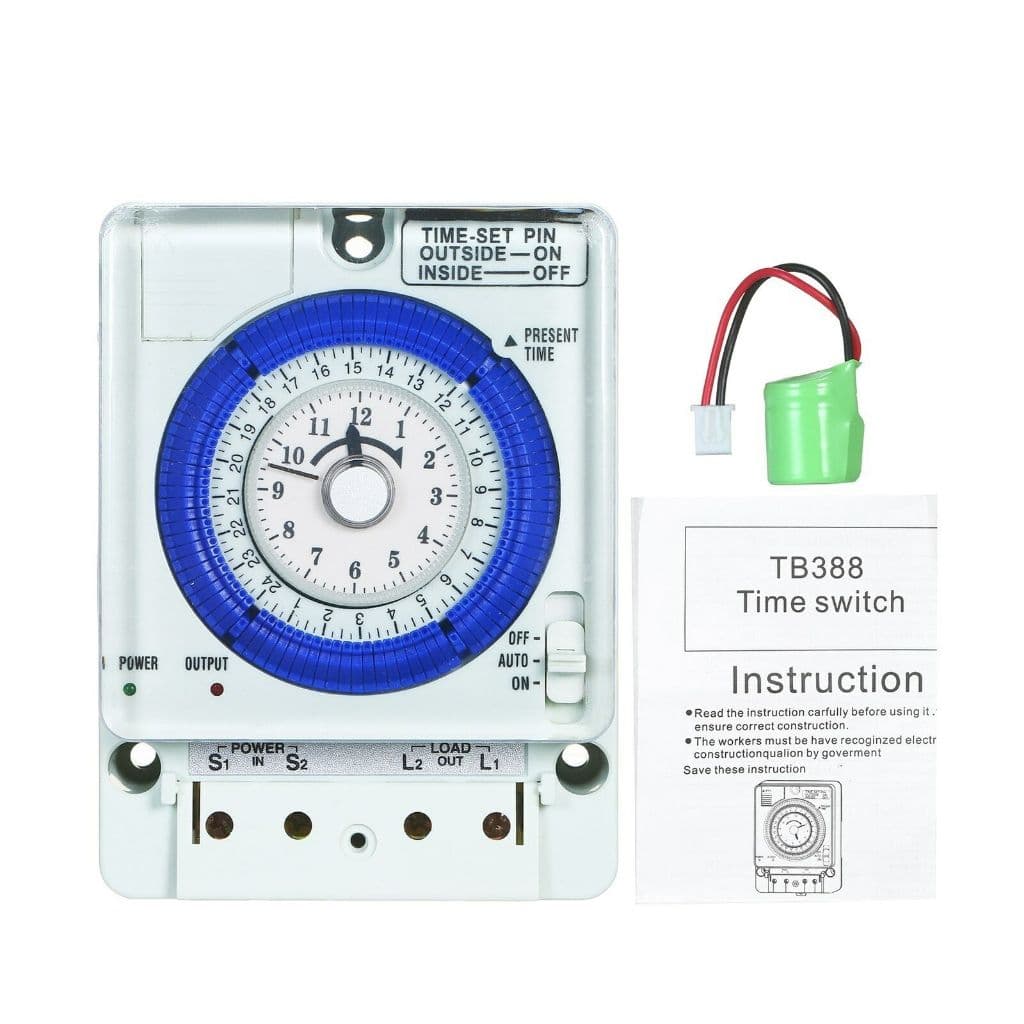 Timer Switch 20A เครื่องตั้งเวลา เปิด-ปิด อุปกรณ์ไฟฟ้า อัตโนมัติ ถูกที่สุด !! รูปที่ 8