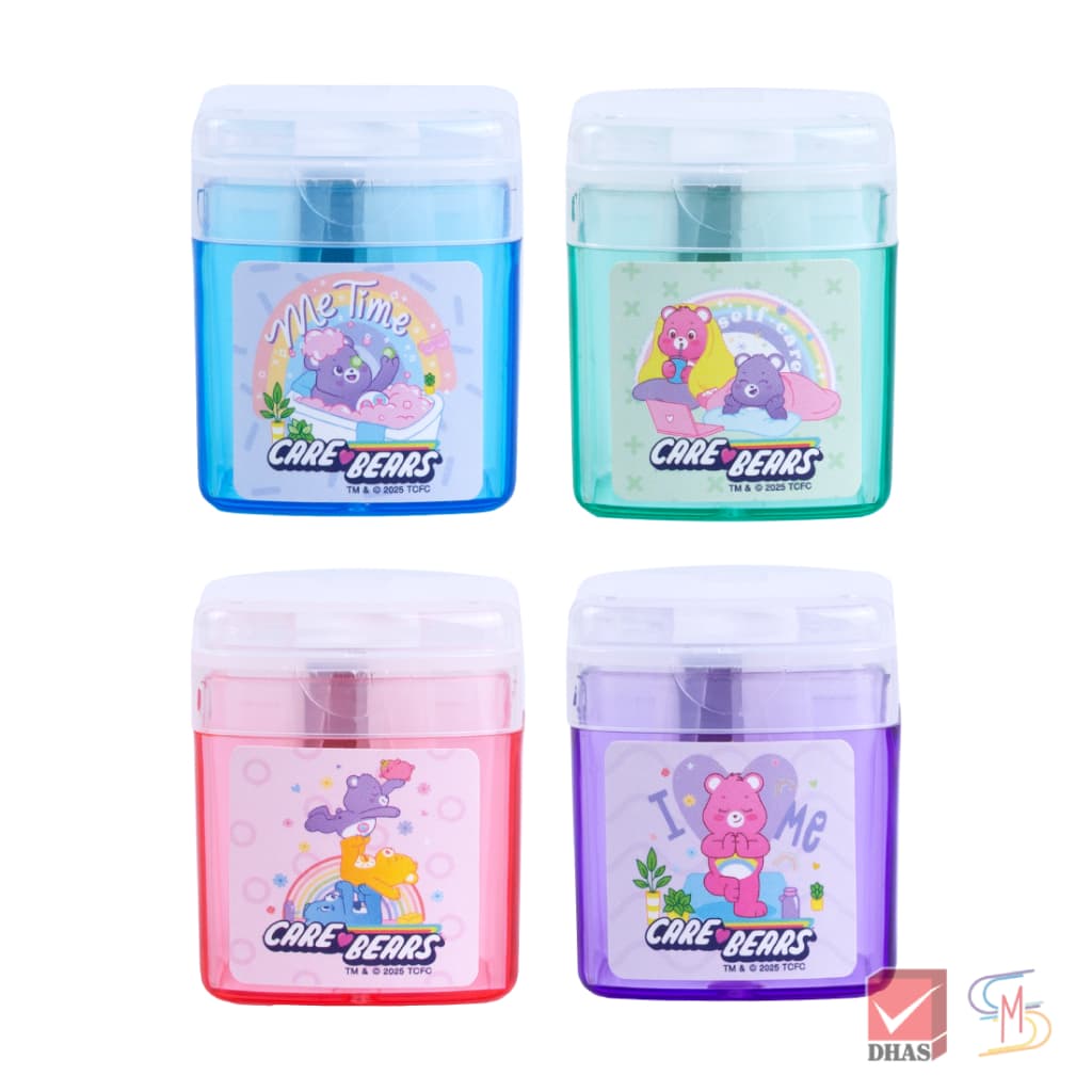 Master Art กบเหลา กบเหลาดินสอ แคร์แบร์ คละสี จำนวน 1 ชิ้น รูปที่ 5