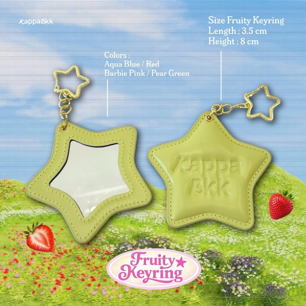 KAPPABKK Fruity Keyring พวงกุญแจกระจกดาวไซส์จิ๋ว รูปที่ 6