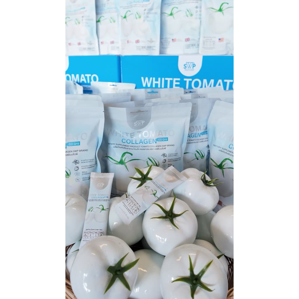 SWP White Tomato Collagen 1 ห่อ รูปที่ 6