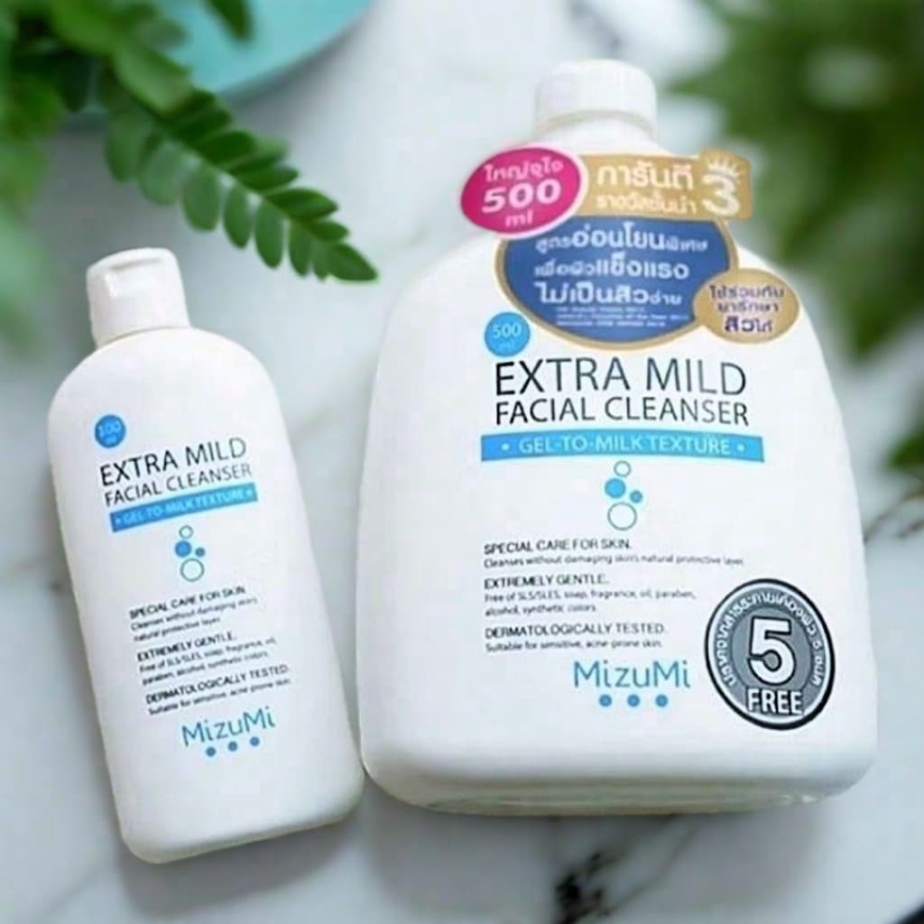 /มีไลฟ์ เจลล้างหน้า Mizumi Extra Mild Facial Cleanser มิซึมิ สูตรอ่อนโยนพิเศษ ล้างหน้า รูปที่ 4
