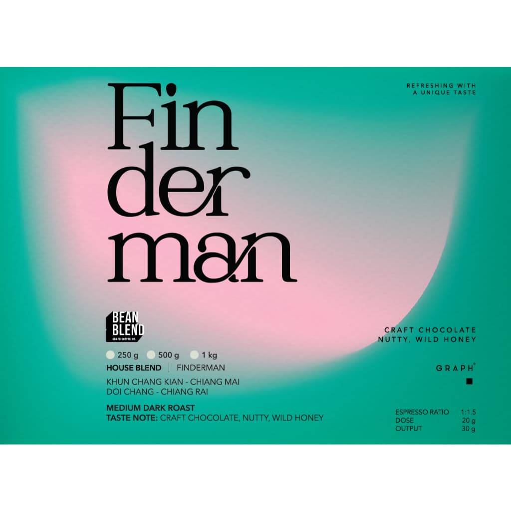 GRAPH | เมล็ดกาแฟ HOUSE BLEND - FINDERMAN รูปที่ 2