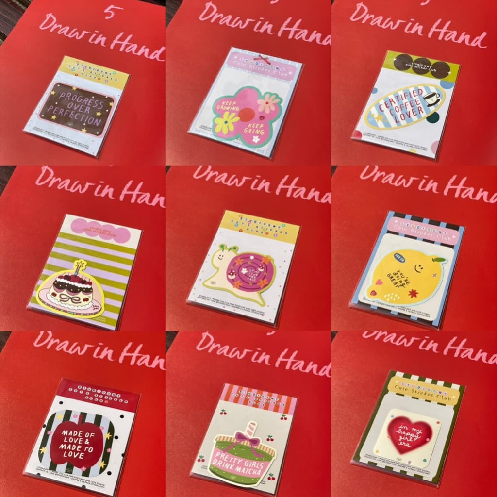 STUDIO.OWY : Sticker Set & สติกเกอร์ขายแยกชิ้น รูปที่ 2