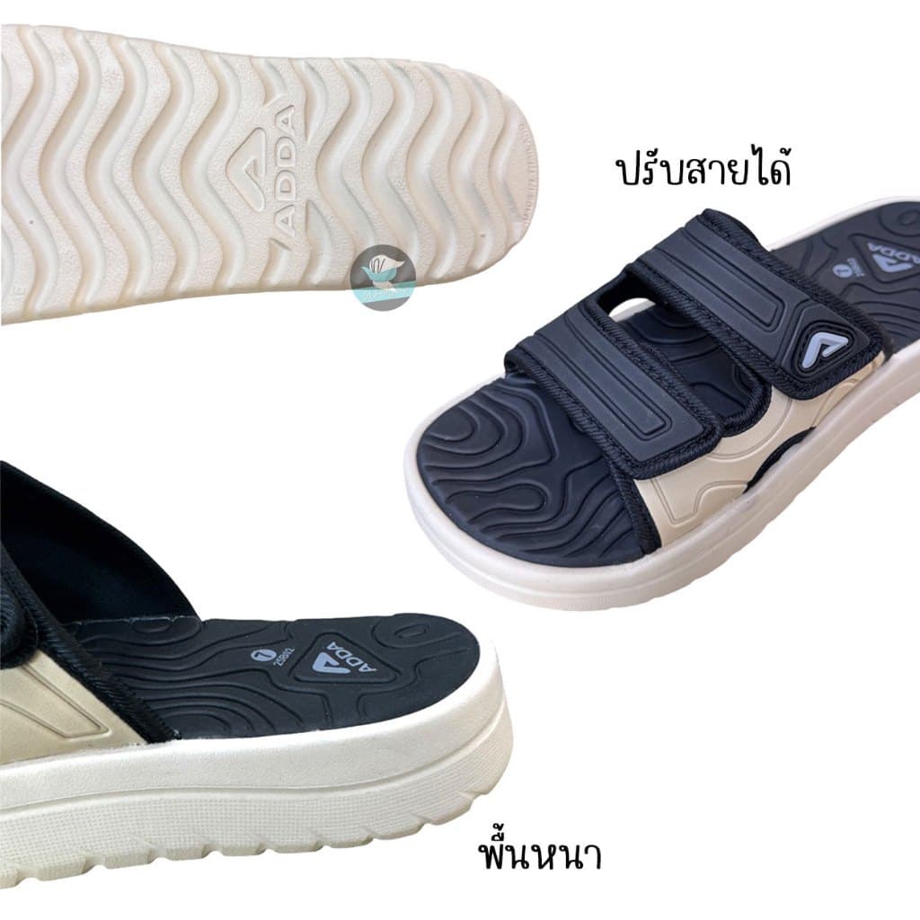 Adda 25B02 รองเท้าแตะ ปรับสายได้ รองเท้าผู้ชาย รองเท้าแอ้ดด้า ไซต์ 7-9 รูปที่ 3