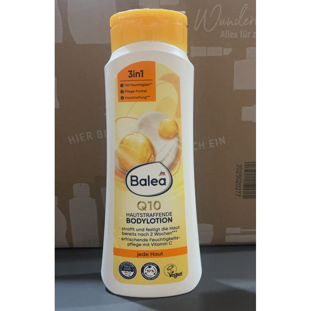 ช่วยเรื่องกระชับ จุดด่างดำ Balea Q10 Bodylotion 400ml.โลชั่นบำรุงผิวกายจาก เยอรมัน รูปที่ 2