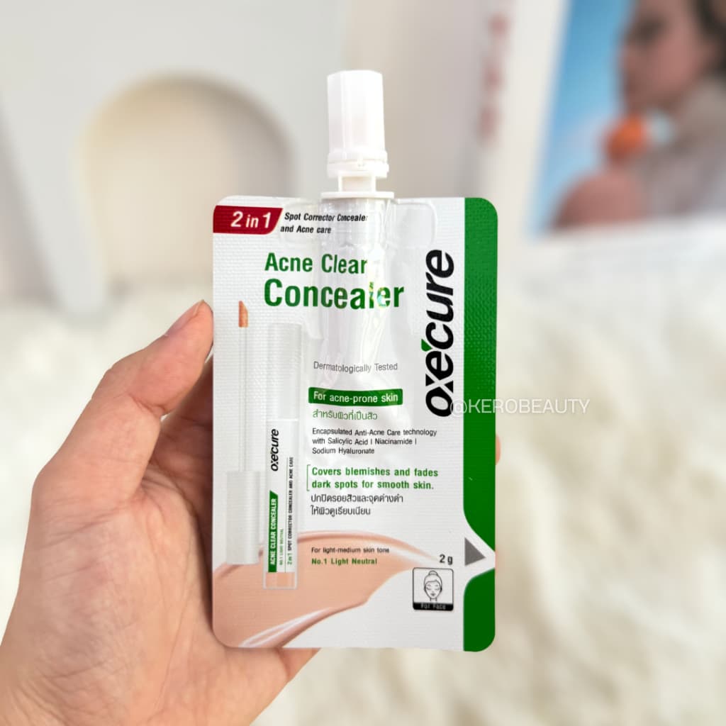 Oxe'cure อ๊อกซีเคียว แบบซอง หลายสูตร กันแดด เซรั่ม มอยส์ แป้งโคลน รูปที่ 4